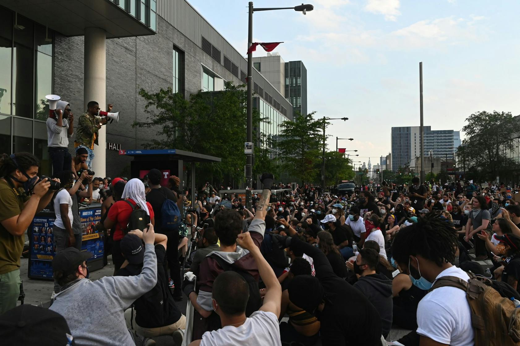 Temple University 003 Philadphia George Floyd Protesters Fifth Day.jpg