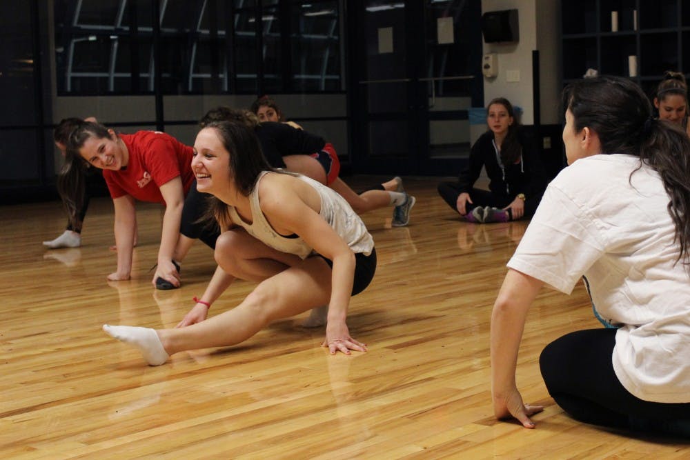 As Artistic Director of Quaker Girls, Sydney Schneider leads the group's practices each week.