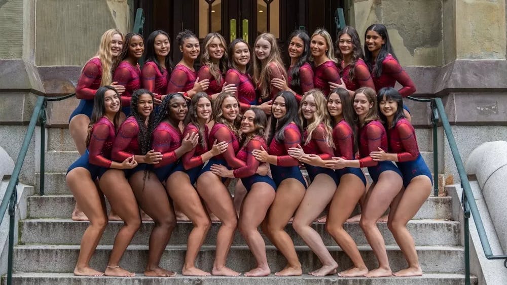 3:21:26 Gymnastics Claims Fifth Straight GEC Title (Penn Athletics).webp