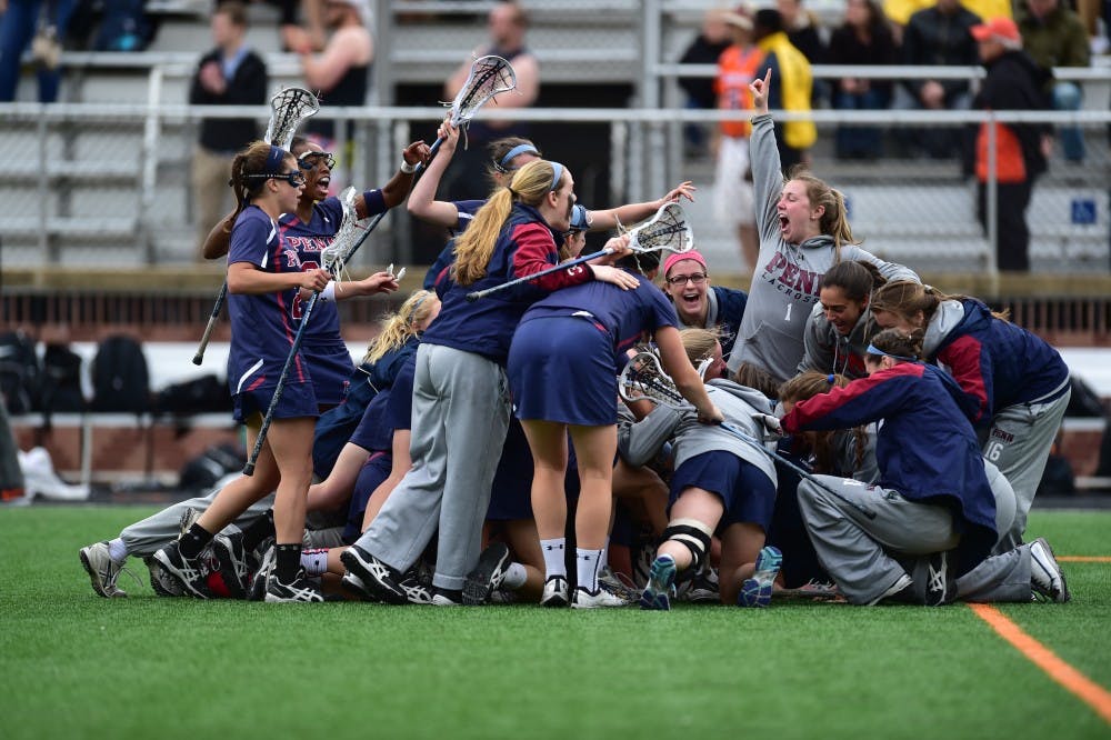 Penn women's lacrosse win Ivy League, will play Canisius in NCAA