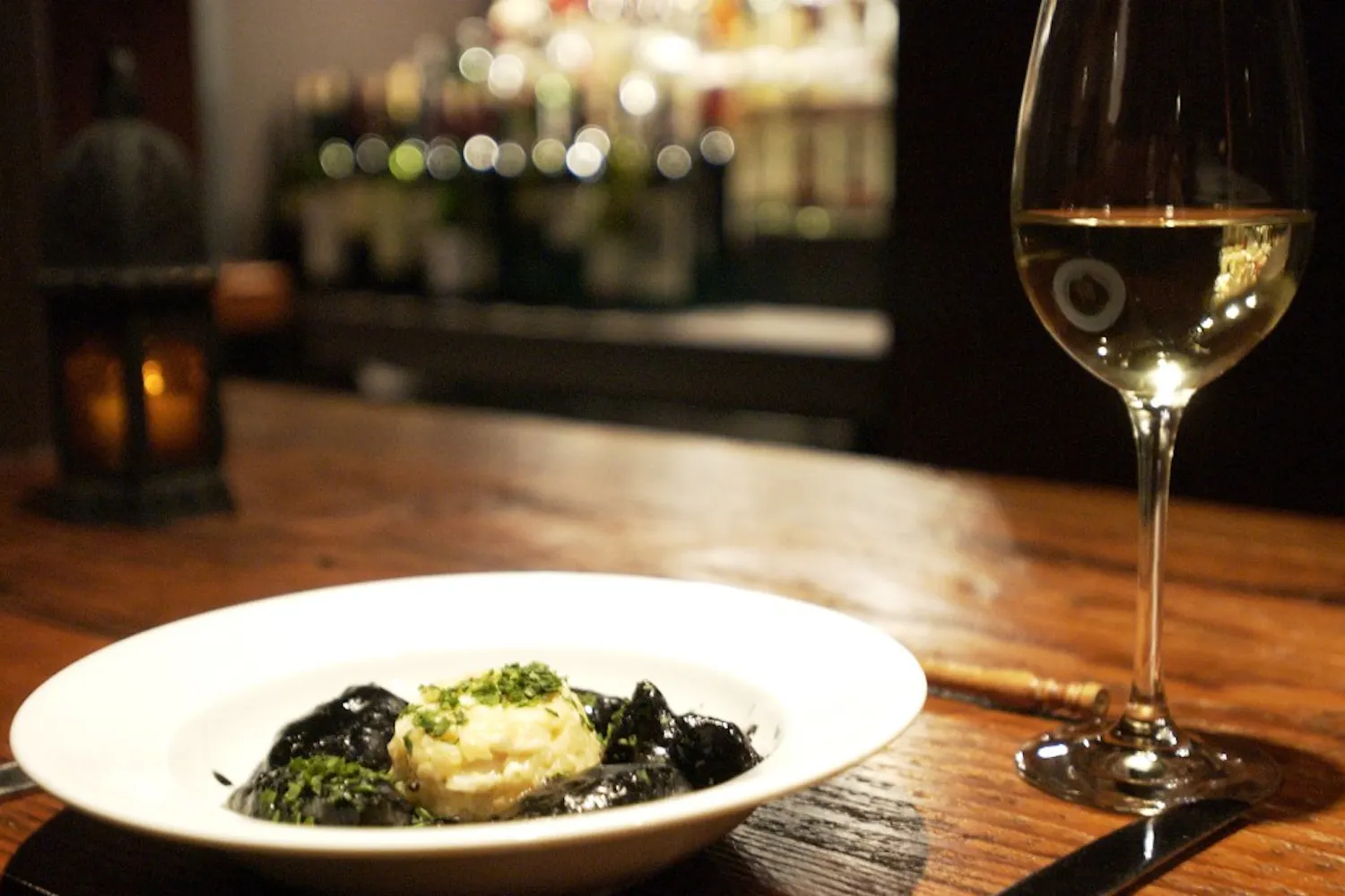 Amada Restaurant
217 Chesnut Street
Chipirones en su Tinta (Squid in Ink Sauce)