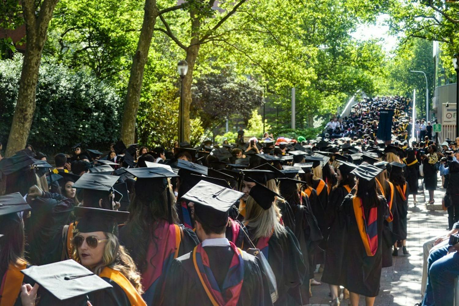 Commencement 2019 Locust Walk Procession.jpg