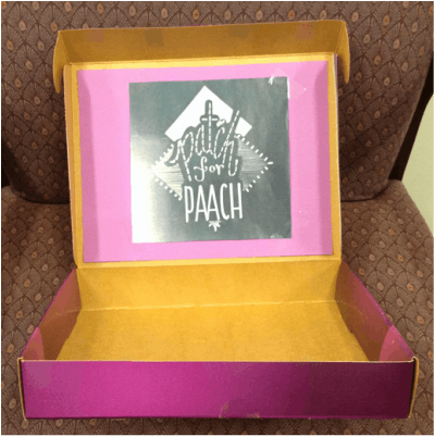 Contributors are encouraged to give PAACH their own personal patches. 