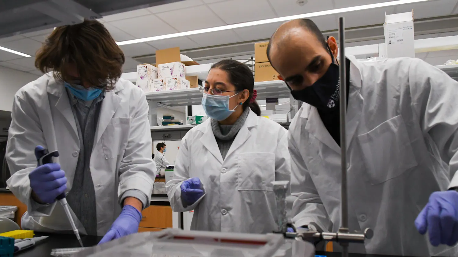 1-22-21 Weissman Laboratory Research Covid-19 Pfizer Biontech Vaccine Science Pipette (Sukhmani Kaur)