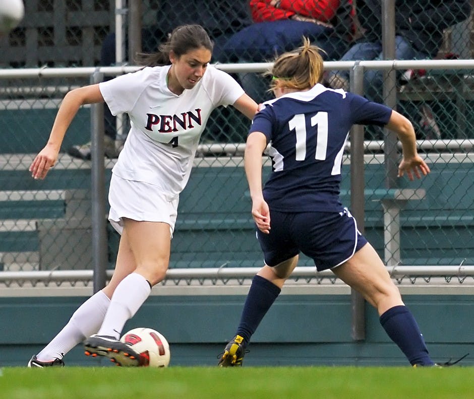 W. Soccer v. Yale 10/22/2011, Penn wins 2-0