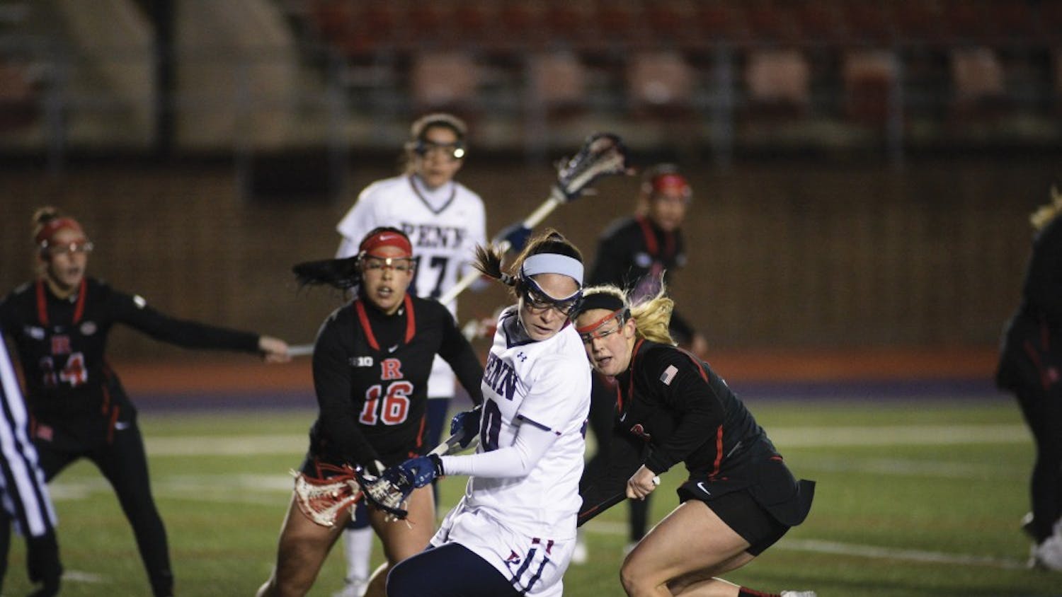 Sophomore midfielder Alex Condon scored three goals in Penn women's lacrosse's tight 8-7 win over Harvard.