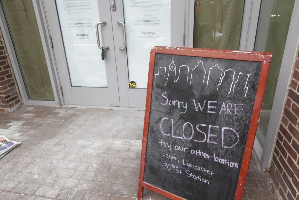 The Saxbys on 40th and Locust is temporarily closed until late October or early November for renovations.