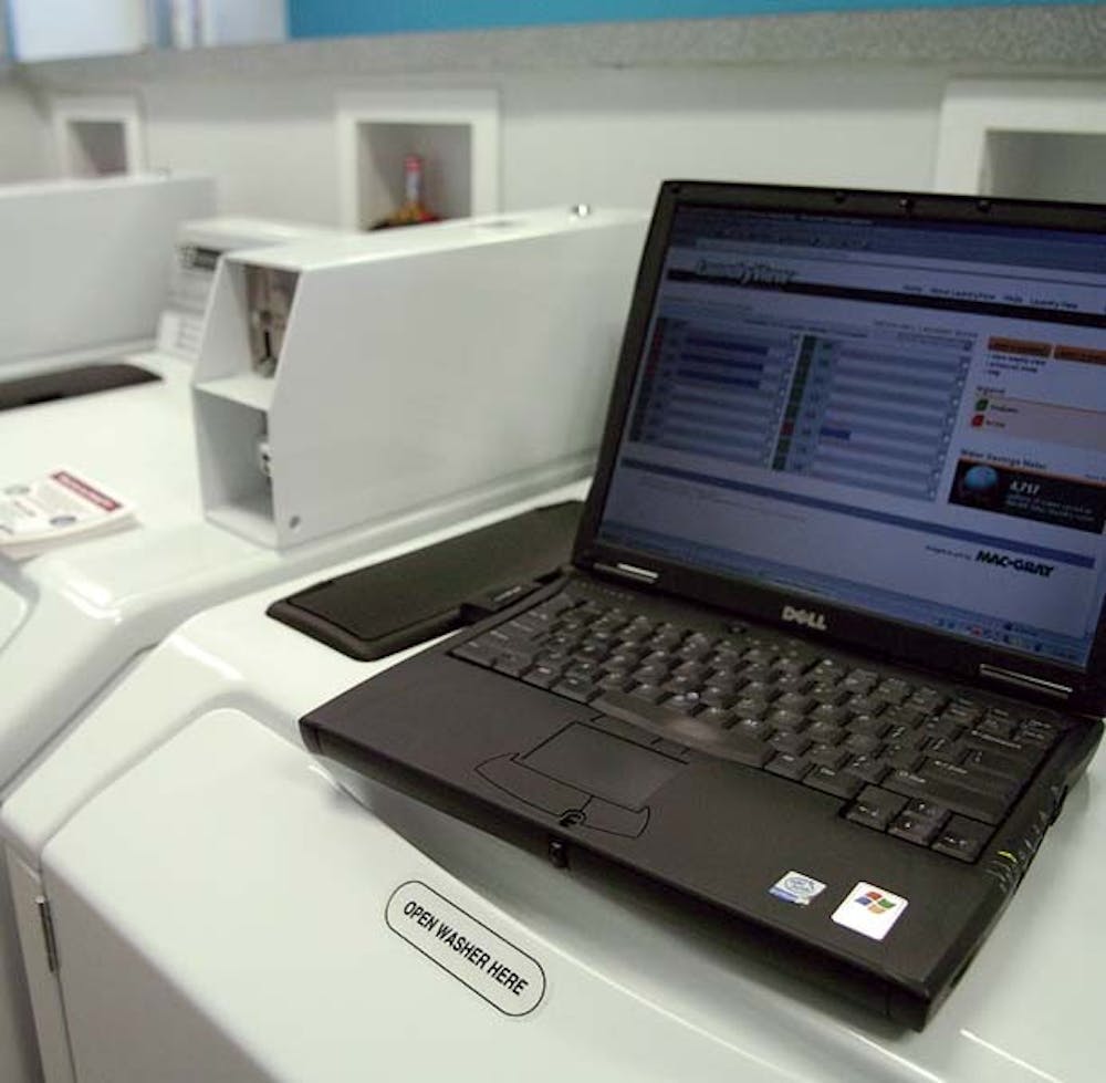 Mayer Hall installs brand-new laundry room