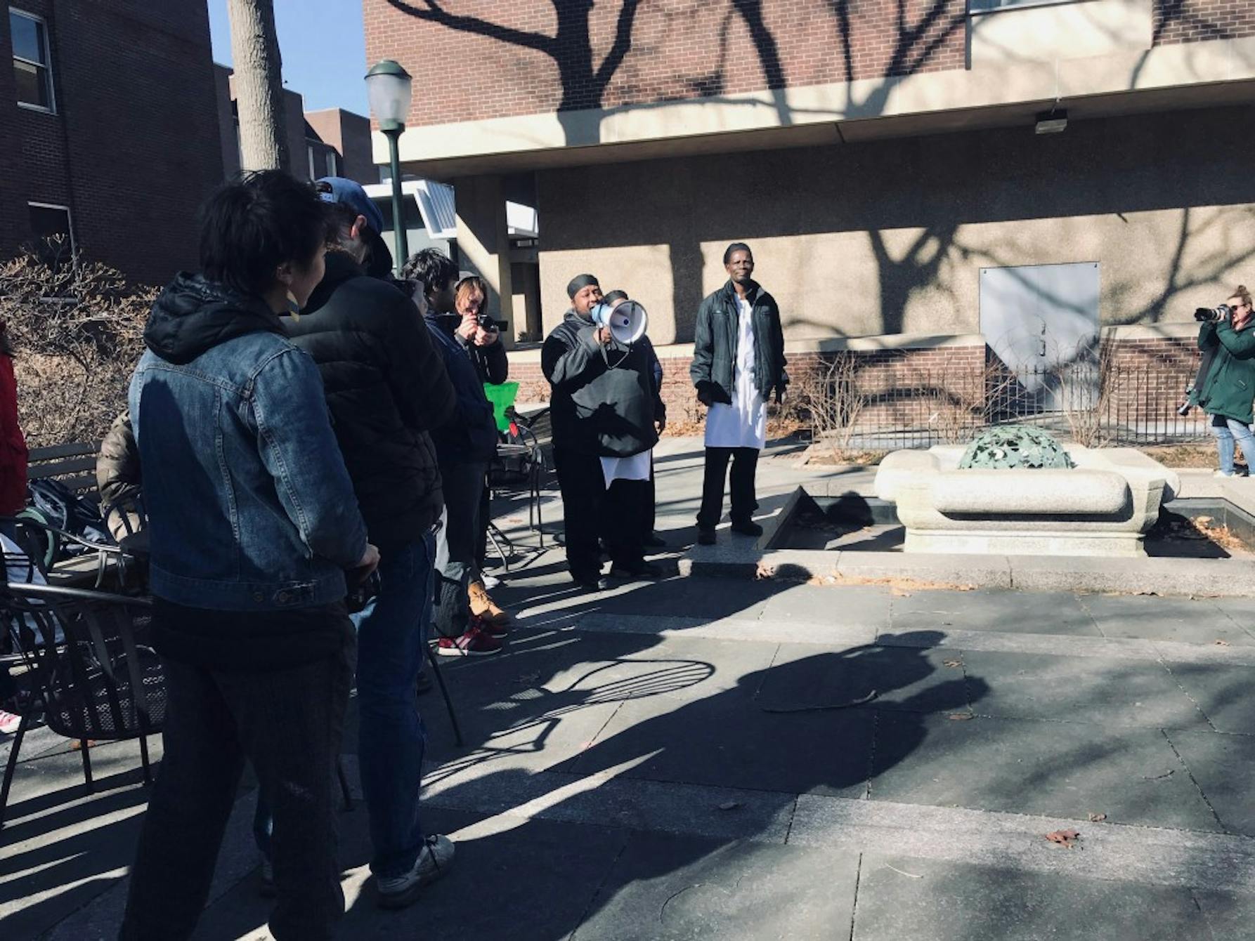 Hillel Dining Staff Walkout