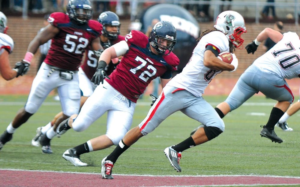 	As the returning sack leader with 2.5 sacks a year ago, junior defensive lineman Jimmy Wagner has moved into a leadership role as a starter on a young D-line.