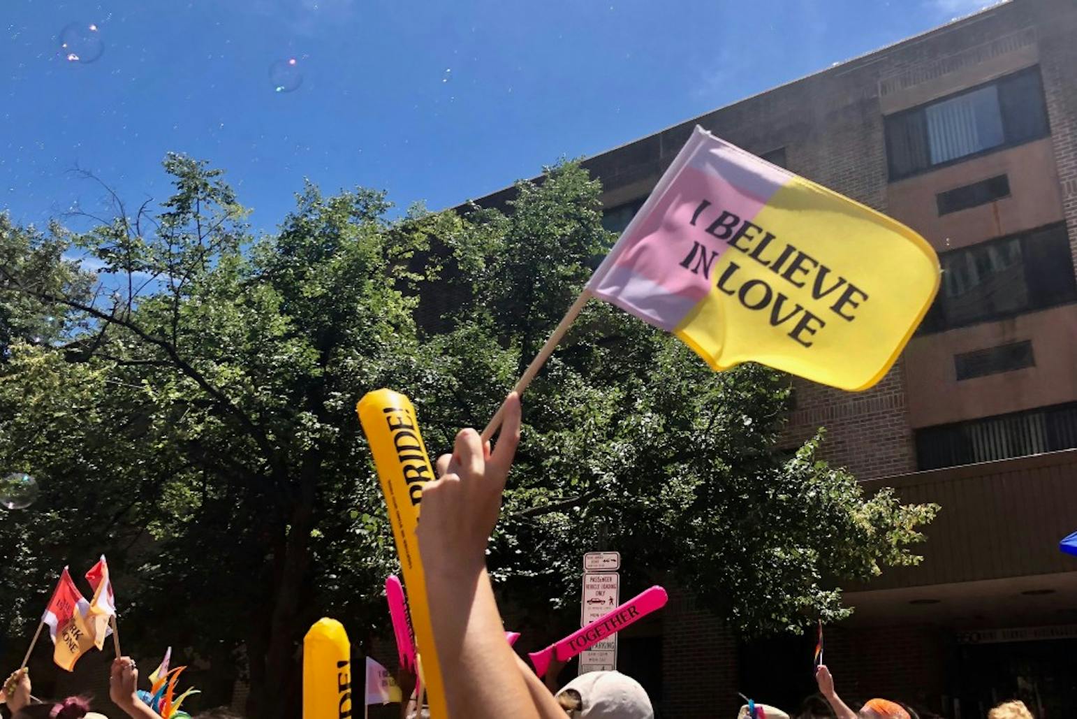 Pride Parade I believe in love 