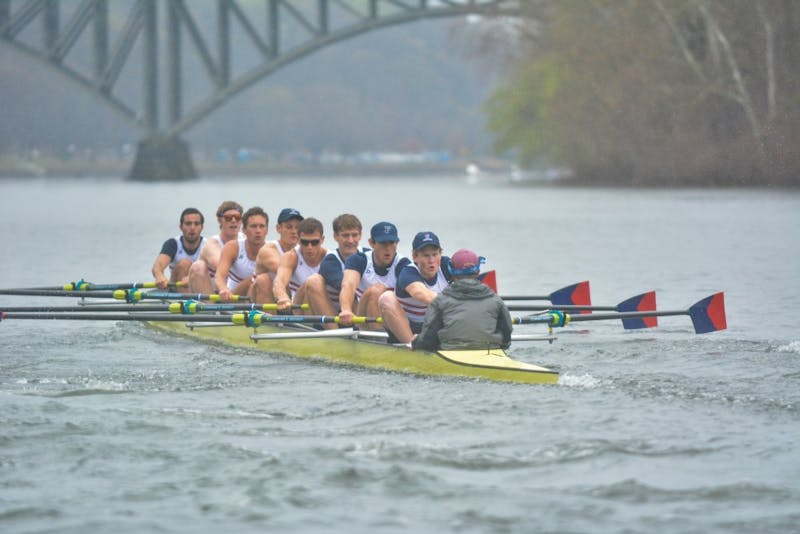 Penn men's rowing holds its own versus stiff competition The Daily