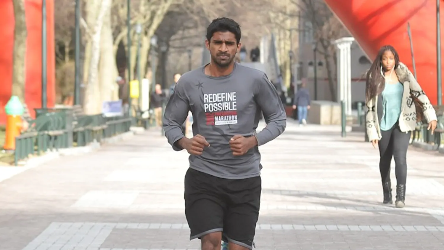 Boston Marathon runner series, Aadithya Prakash