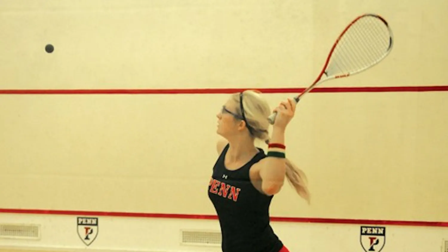 Then-freshman Camill Lanier had the signature win of Penn women’s squash’s 6-3 upset of undefeated Trinity last year, coming back to win her match in five sets.