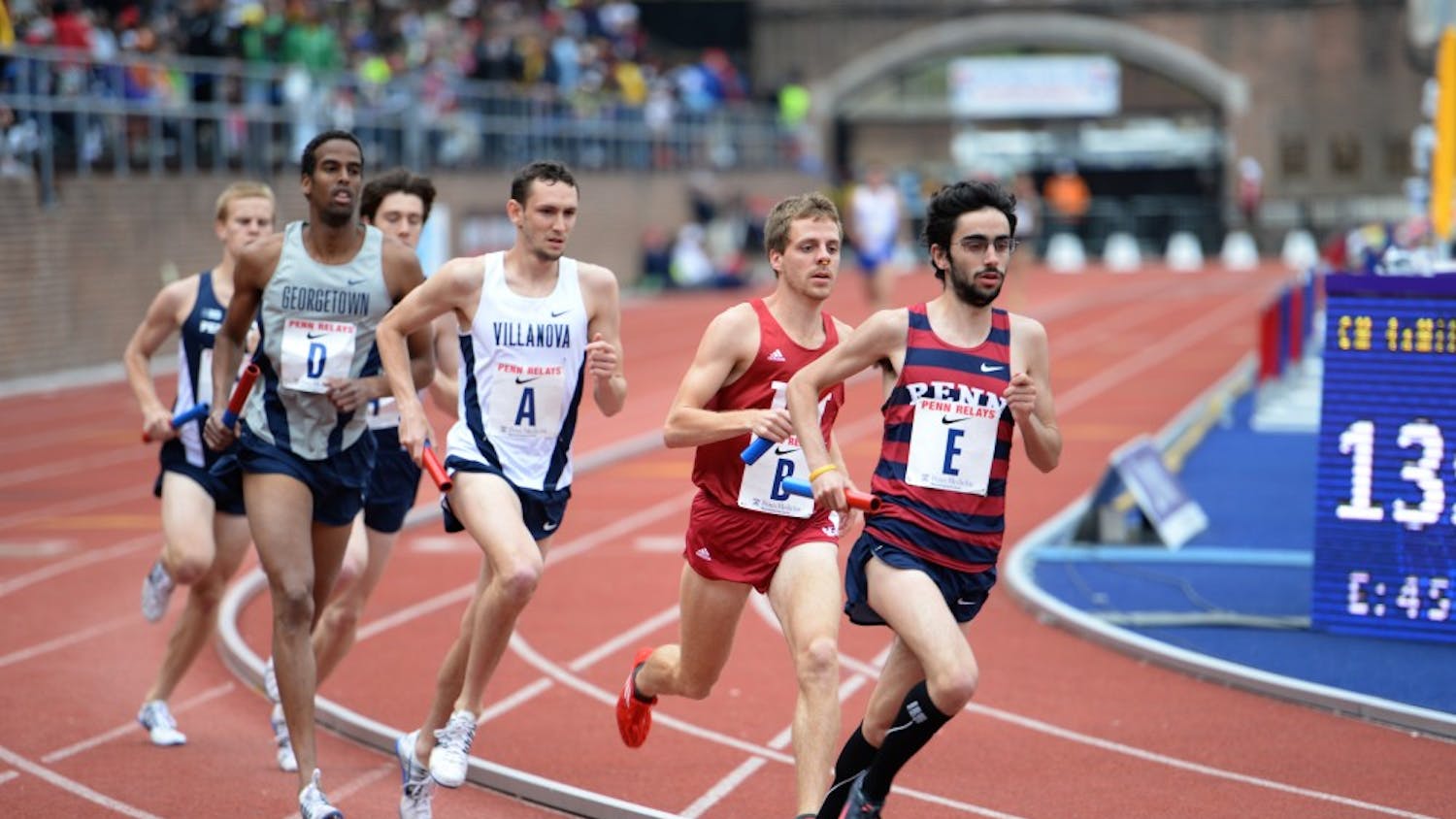 While most of the the track and field stars performed to expectation, senior distance runner Tommy Awad was denied that chance when he was allegedly pushed to the ground with one lap to go in the 5000m at Heps this Sunday.