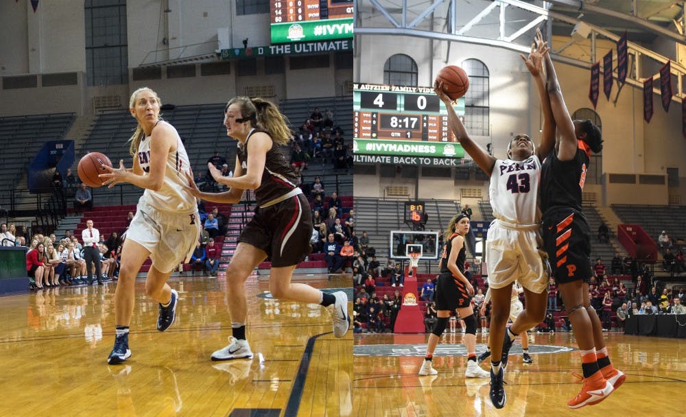 Senior Sydney Stipanovich and junior Michelle Nwokedi were recognized for their stellar play this past season with Big 5 honors.