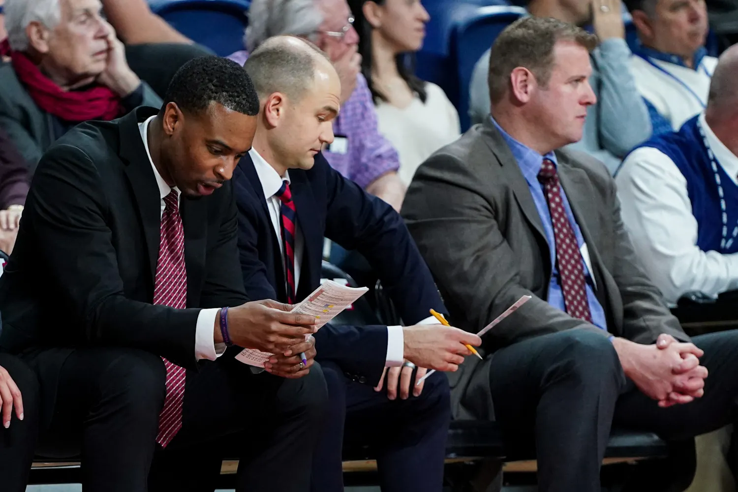 MBB Assistant Coaches Trey Montgomery Joe Mihalich Nat Graham.jpg