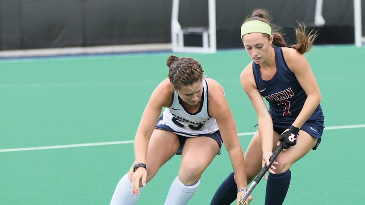 Women's Field Hockey v Monmouth. I think it was a 2-4 loss.