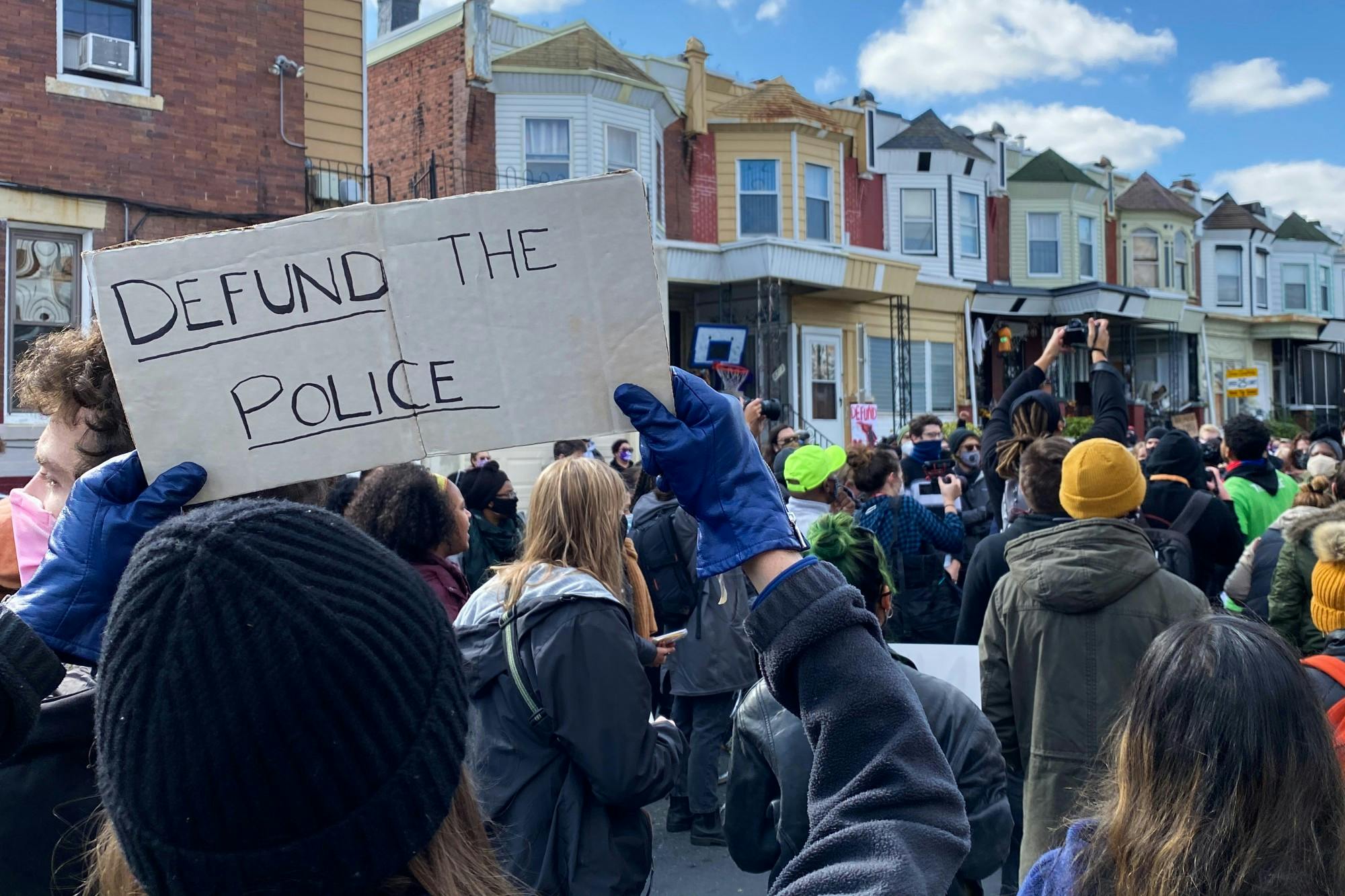 Walter Wallace West Philadelphia Protest and Rally Defund the Police Sign.jpg