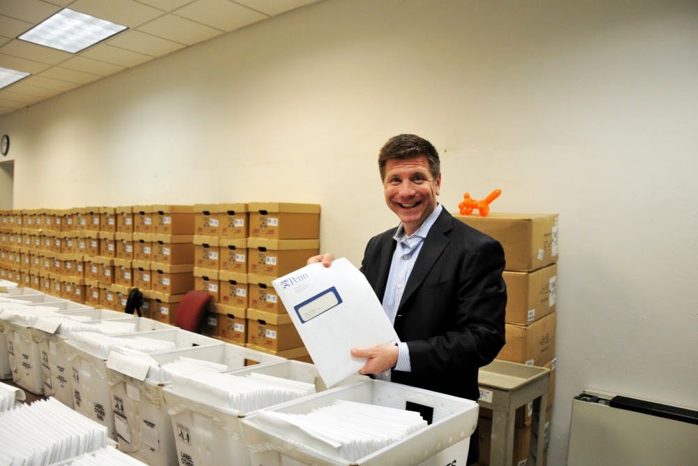 Dean of Admissions Eric Furda leads the staff in charge of handling the thousands of applications Penn has received. | DP File Photo