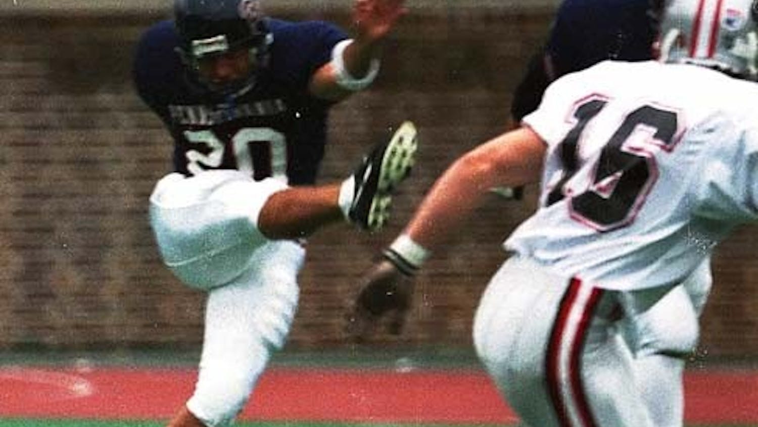 Former Quakers kicker Kendall Hochman back on field after leukemia