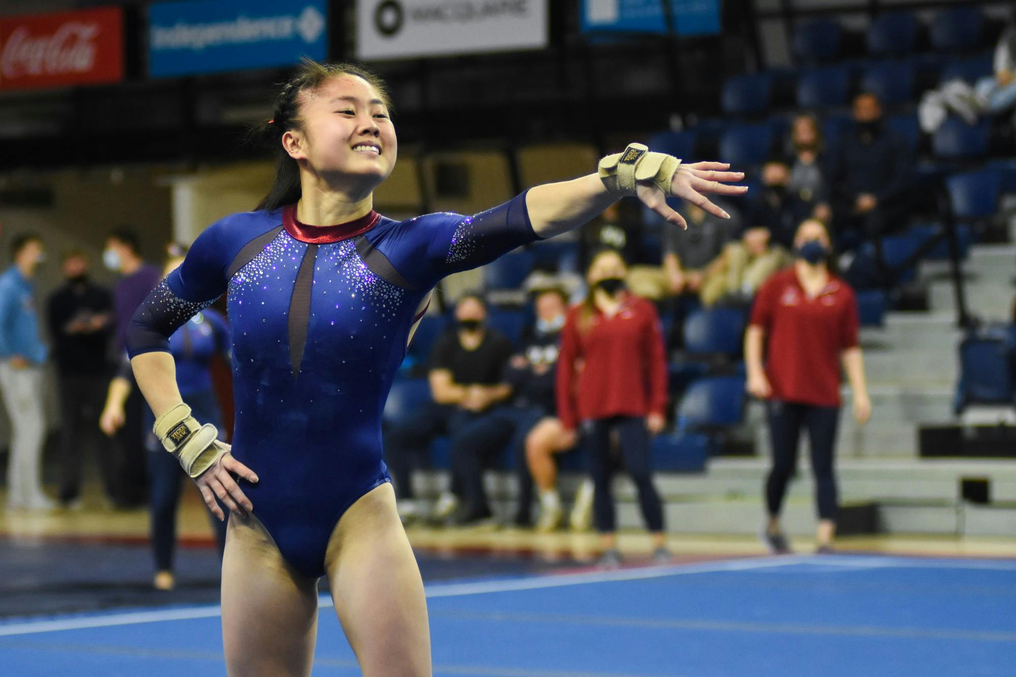 02-20-22 Gymnastics vs Ursinus Sara Kenefick (Diego Cardenas).jpg