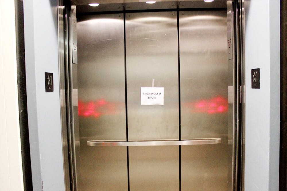 Sansom Place Elevator Breaks