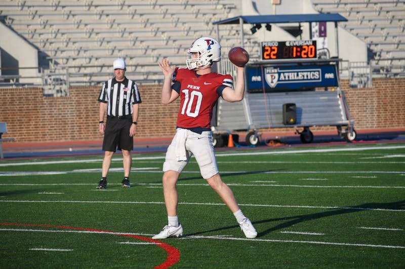 Spring brings in new beginnings for Penn football as the Quakers held their first practice of the season
