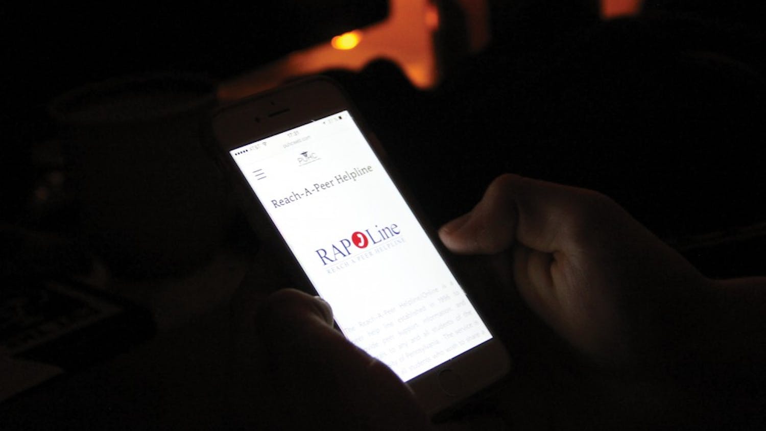 Reach-a-Peer Helpline is starting Lean on Me, an anonymous 24-hour text messaging service that enables students to get help and support from fellow peers