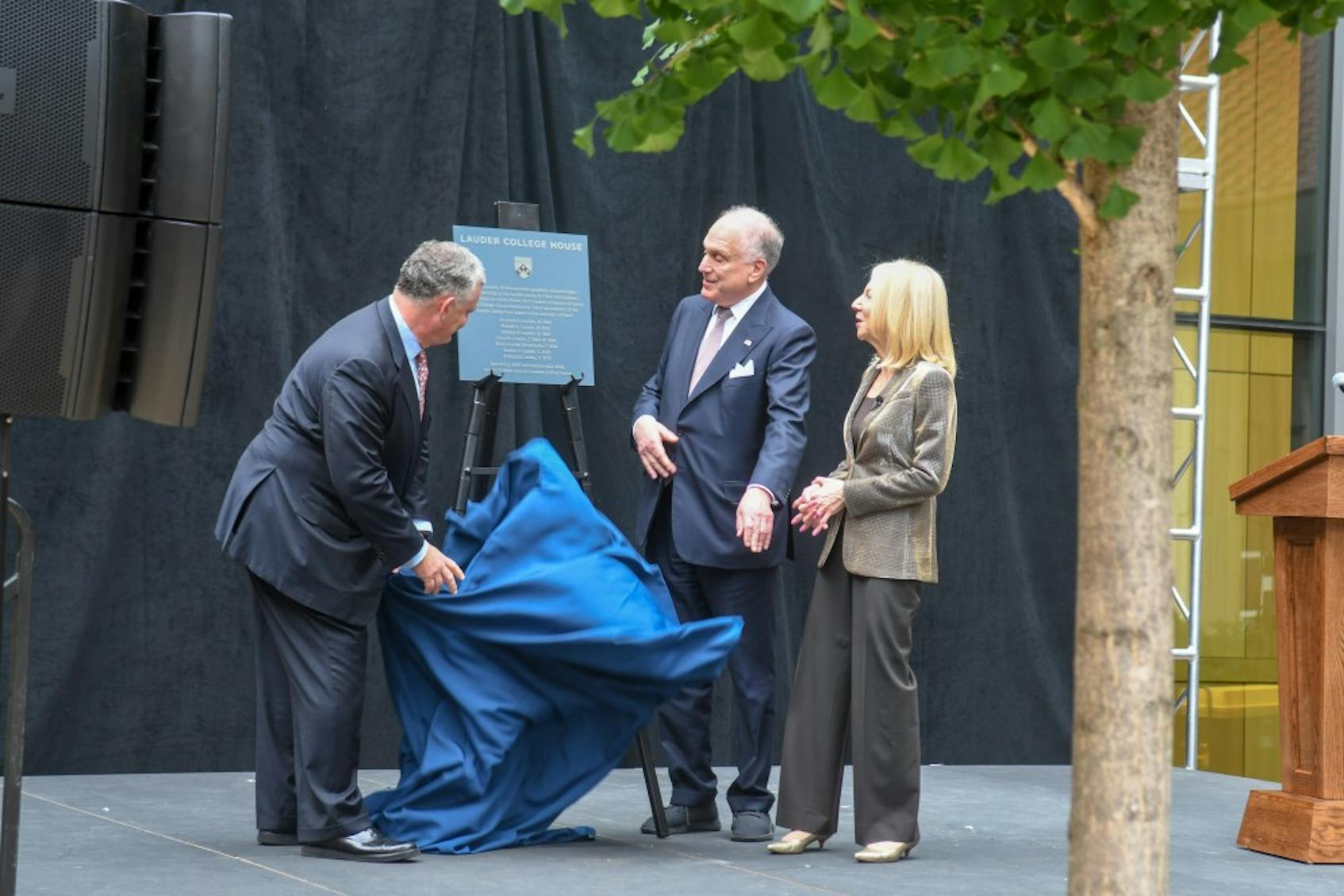 New College House Renaming Lauder