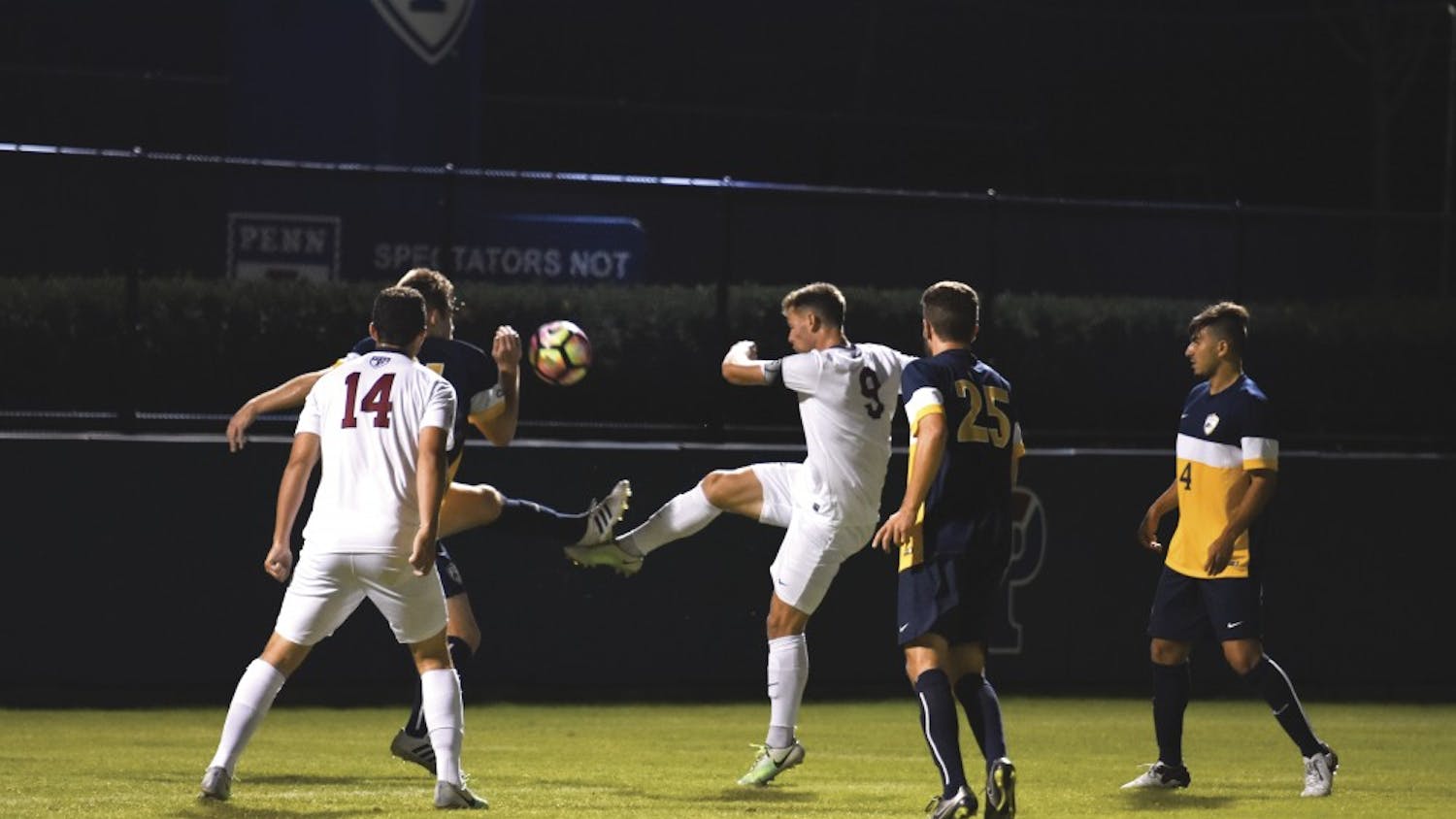 Senior Alec Neumann's team-best ninth goal on the year was a big one, equalizing for Penn men's soccer on the road against Princeton.