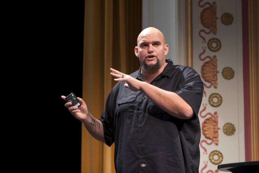 Braddock Mayor John Fetterman is currently in the race for the Democratic nomination for the upcoming U.S. senate election. | Photo by Flickr User Kris Krüg