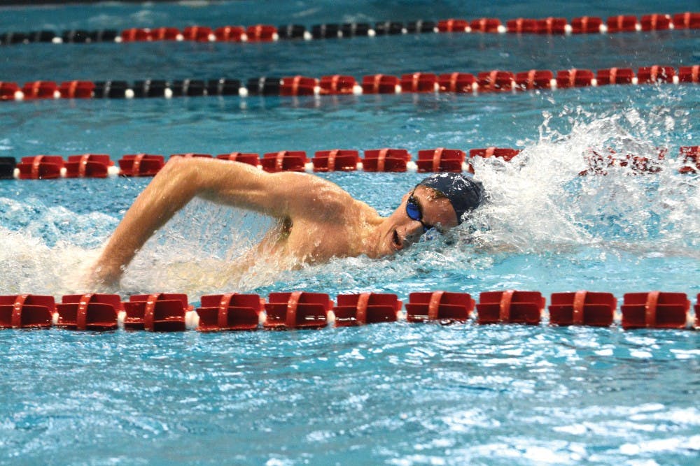Swim meet vs. UConneticut