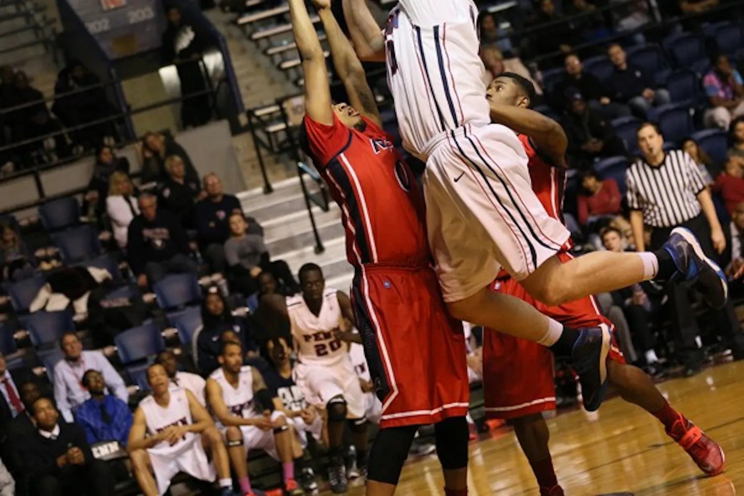 Men's Basketball defeated NJIT