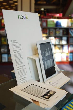'Nook' ebook sells out at Penn bookstore