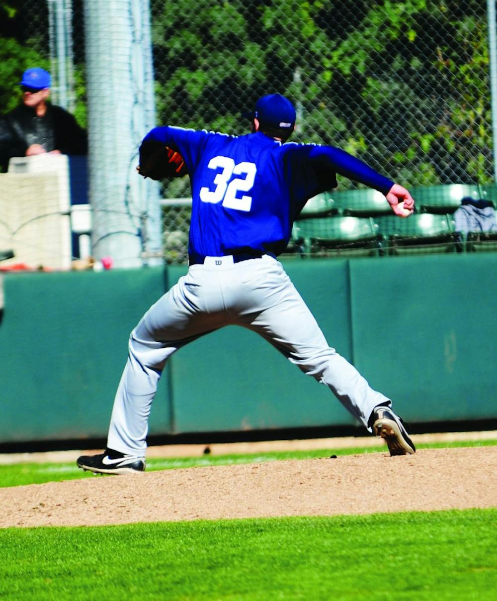 Baseball takes on Temple in an exhibition tripleheader during the off season.