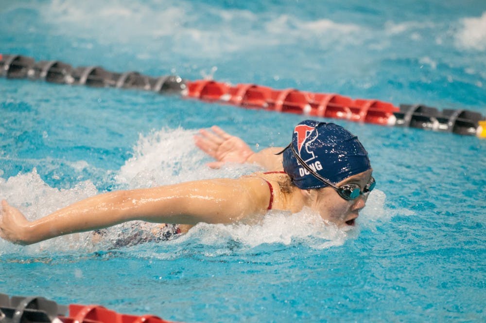 Senior Rochelle Dong was the Quakers' best weapon last time out and will hope to build off that three win performance as Ivy Championships near.