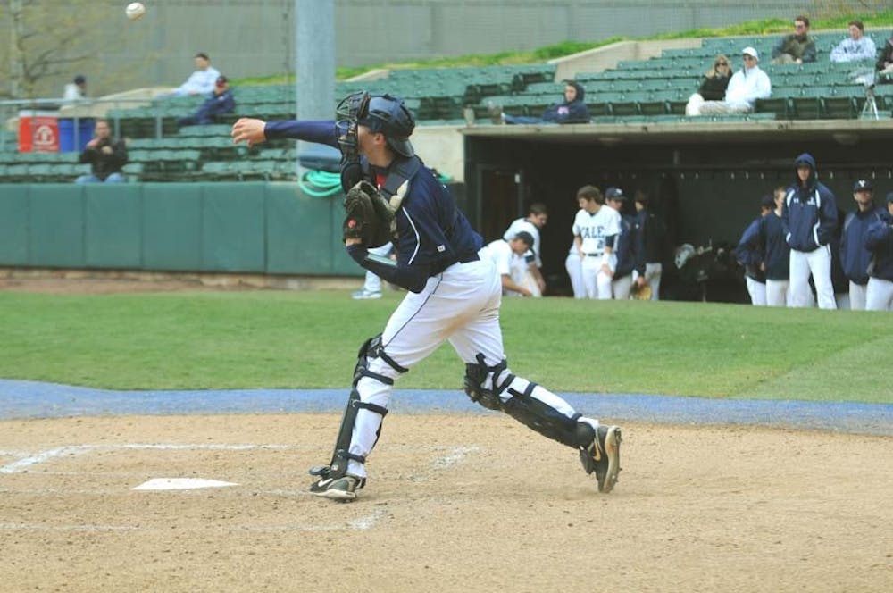 Mens Baseball plays Yale in a double header