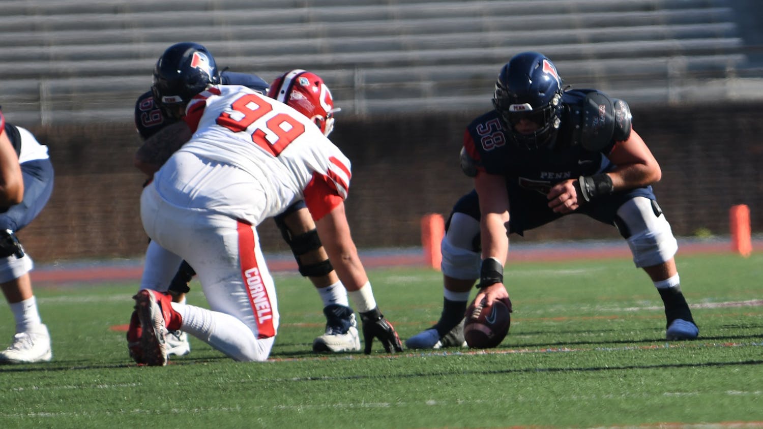 11-06-2021 Football versus Cornell Trevor Radosevich (Sukhmani Kaur).jpg