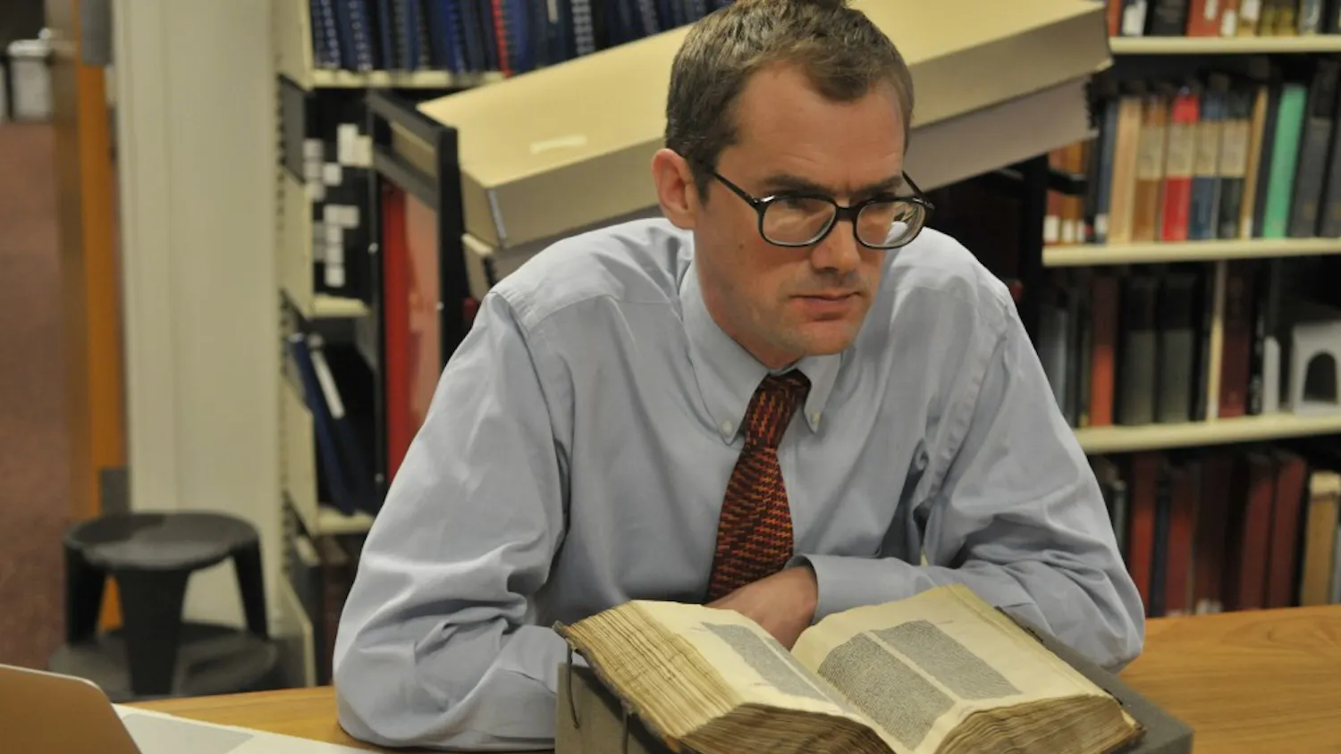 Rare books professor.