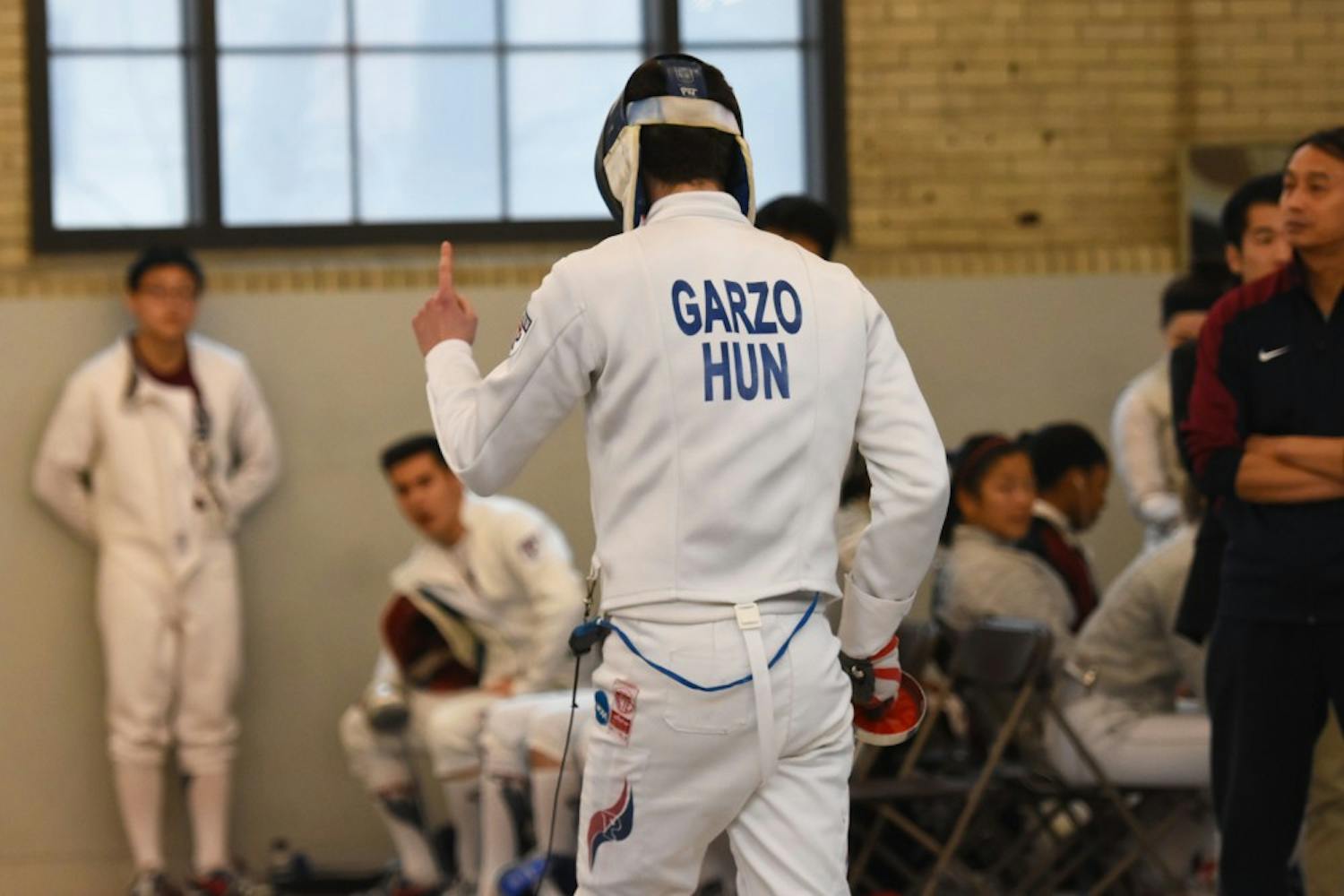 Junior Zsombor Garzo provided 12 wins to help Penn go 5-1 this weekend at the Northwestern Duals.