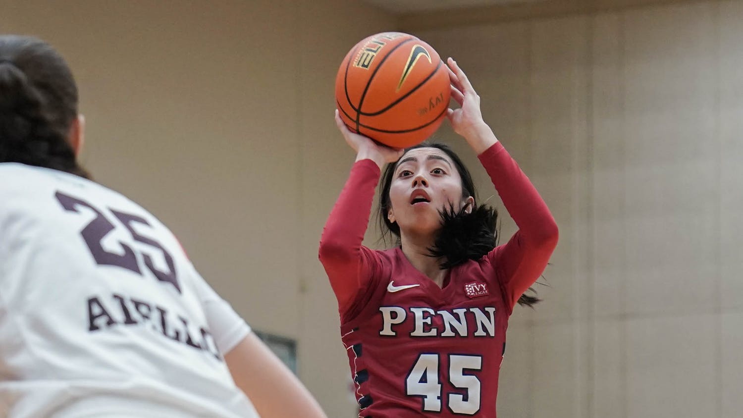 02-18-23 Women's Basketball vs Brown Kayla Padilla (Anna Vazhaeparambil)-01.jpg