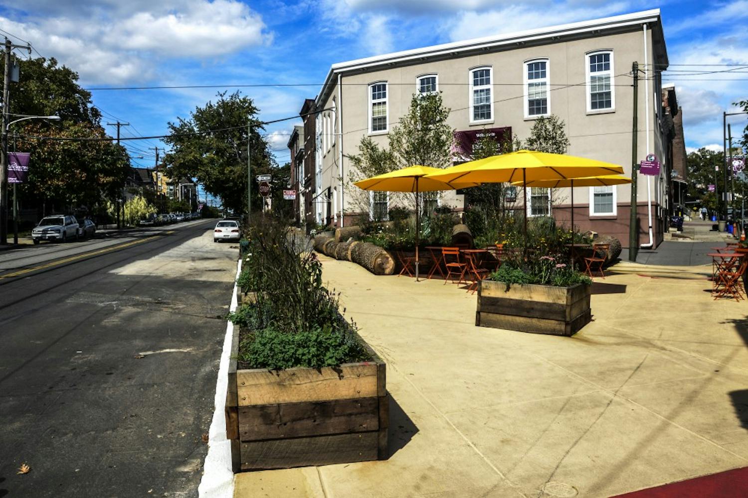 Woodland Avenue Pedestrian Plaza