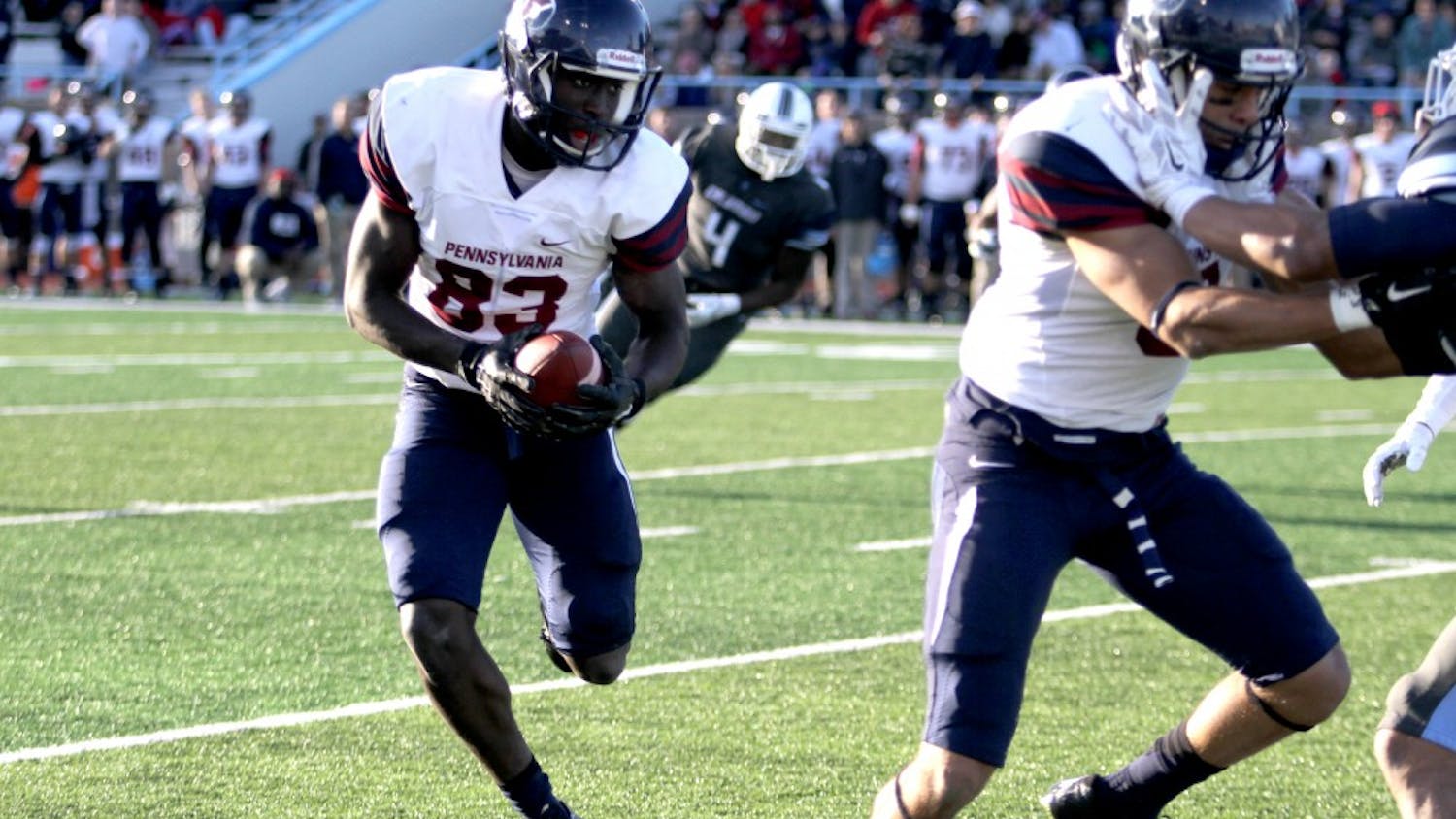 Freshman Christian Pearson has had a strong start to his Penn career.