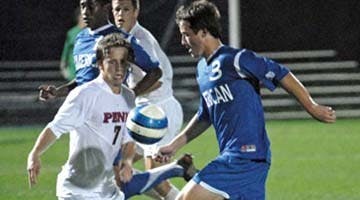 Eagles strike, but Quakers rain supreme