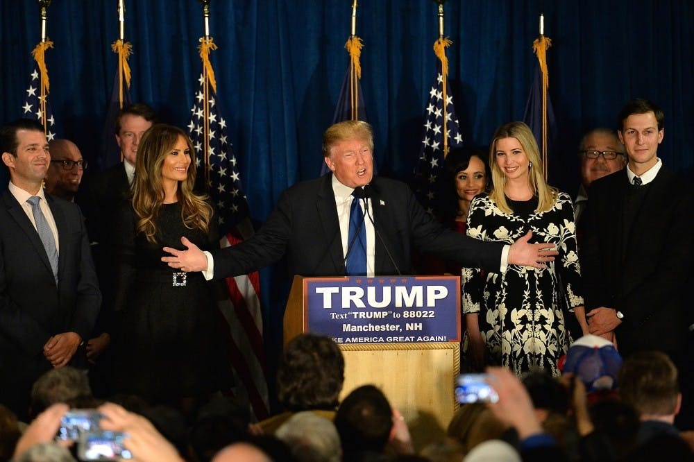 During the Democratic National Convention , Donald Trump announced his plan to combat enormous college student debt