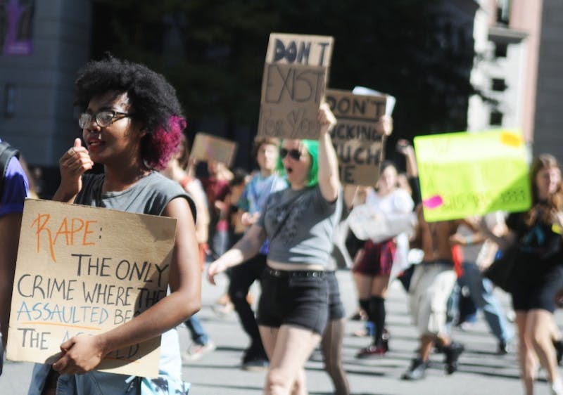 Penn students march to end rape culture | The Daily Pennsylvanian