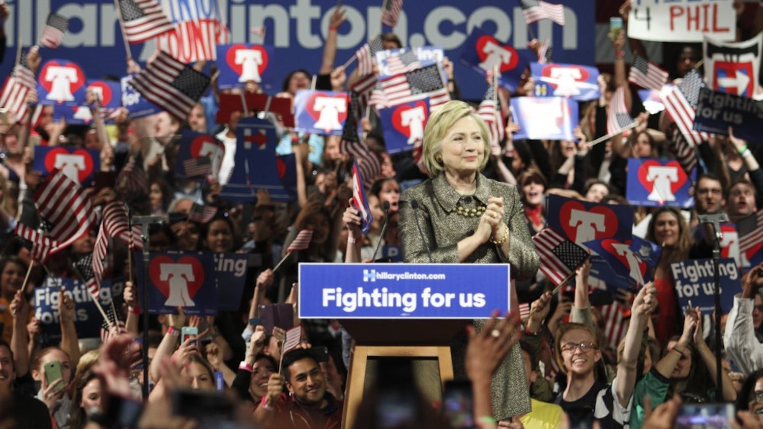 1968 Wharton graduate Donald Trump said that Hillary Clinton’s careless behavior allowed hackers to steal confidential information