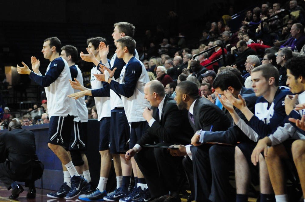 A recap in photos: Men's basketball falls to Yale, 75-48