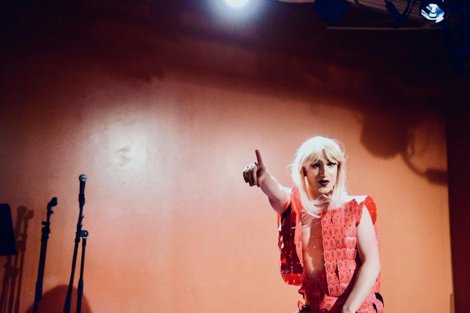 Student Drag Queen “Dicket to Ride”